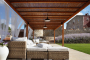 Zona con pérgola